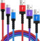 USB C Charger Cable, Type C Cable Fast Charging [3Pack 0.98FT+3FT+6FT],USB A to USB-C Phone Charger Cable USBC for iPhone 16 15 Pro, Samsung Galaxy S25 S24 Ultra, Pixel 9, iPad Air, Switch, Steam etc