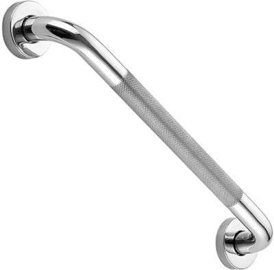 TOBBOMEY Pasamanos Antideslizante De Acero Inoxidable Para Baño Pasamanos De Seguridad Para Ducha Barra De Apoyo Para Personas Mayores Inodoro y Bañera