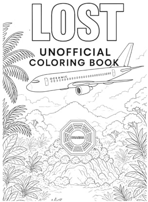 Lost: The Unofficial TV Show Coloring Book