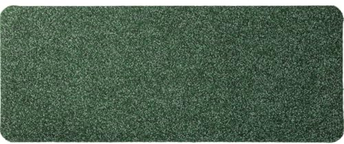 ANRO Schuhparkplatz Fußmatte rutschfest Fußabtreter Schmutzfangmatte Indoor Sauberlaufmatte schmal Abtropfmatte für Eingang Uni Grün 30 x 75 cm