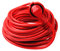 Schwabe 51160 Rallonge électrique Câble PVC rouge 20m H05VVF 3G1,5 Intérieur / IP20 (Import Allemagne)
