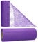 AmaCasa Tischläufer Violett (23 cm x 25 m) – Hochwertiges Vliesband für stilvolle Tischdekoration bei Hochzeiten, Geburtstagen & besonderen Anlässen