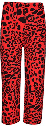 A2Z 4 Kids Girls Printed Palazzo Wide Leg Trousers Ages 7-13 | High Waist Flared Summer Fashion Loose Casual Comfortable Pants