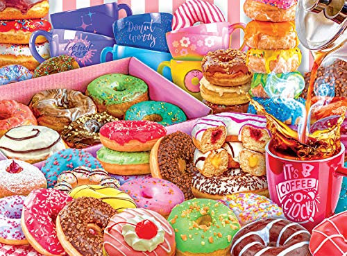 Buffalo Games - Donut Worry, Be Happy! - 1000 Teile Puzzle