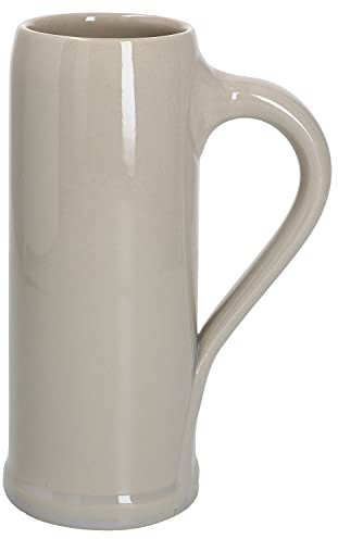 MamboCat Chope d'orge avec anse - 0,5 l - En céramique - Pour 1 personne - Chope à bière fine - Brillant