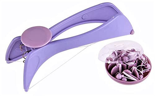 LeoFla Filo Arabo per Rimozione Peli Viso Depilatore Roller A Molla Epilatore, Variabile, Media