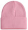 ANEWISH Unisex Warme Beanie Strickmütze,Wintermütze für Damen und Herren,Feinstrick Mütze,Doppelt Gestrickt Bunte Hüte - Rosa