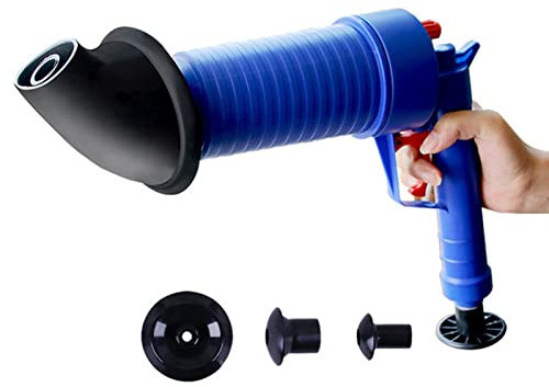 Desatascador de inodoro, desatascador de alta presión, removedor de obstrucciones, limpiador de bomba, abridor de herramientas, limpieza de tuberías, dragado de agua, baño, ducha, bañera, fregadero