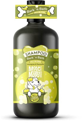 Max & Molly Dog Shampoo All in One, Bark’ n Bath