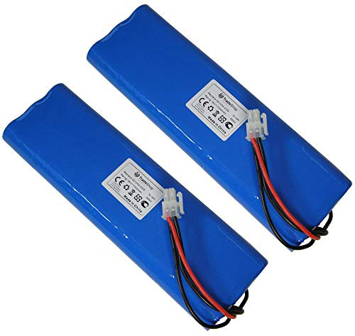 2X Trade-Shop Premium NI-MH Akku, 18V / 3300mAh / 59Wh kompatibel mit Husqvarna Automower Rasenroboter Mähroboter ersetzt 535120901 535120902 540059601 540059602 535139601 AU-18C AU-18V