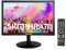SKitphrati 15.6 Inch Small Monitors 1366x768 LED Screen PC Monitor with HDMI VGA AV BNC USB (VESA, Remote Control, Built in Speaker, VESA) Desktop Monitor for Ras Pi, Laptop, Computer