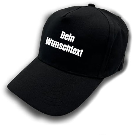 Herzbotschaft personalisierte Baseball Cap | Schirmmütze | WUNSCHTEXT | Farbwahl | Unisex Baseball Mütze | hochwertiger Druck | OneSize durch verstellbaren Klettverschluss