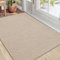 DEXI Door Mats Indoor 81 x 122 cm, Non-slip Washable Entrance Rug, Absorbent Doormats Inside Floor Mat for Entryway, Muddy Shoes & Paws, Beige