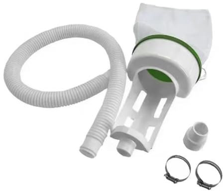 Aspirateur de piscine - Aspirateur de piscine pour piscines enterrées - Kit d'outils de nettoyage - Filtre en maille réutilisable pour éliminer les déchets, les feuilles flottantes et la saleté