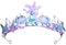Meerjungfrau Krone Mädchen Kristall Tiara Krone Halloween Ozean Stil Kostüm Seestern Haarschmuck Für Frauen Mädchen Geburtstag Party Tiaras