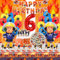 Feuerwehrmann Geburtstagsdeko 6 Jahre,Feuerwehr Party Luftballon 110 Pcs,Feuerwehrauto Deko Kindergeburtstag Jungen Mädchen,Feuerwehr Geburtstag Dekoration mit Banner Tortendeko Tischdecke Aufkleber