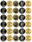 30 80th Birthday Black And Gold Pre Cut Cupcake Toppers Premium Edible Wafer Paper Fairy Cake Toppers Birthday Celebration Cakes Decorations Party NO CUTTING REQUIRED