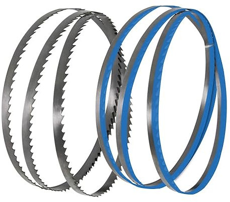 Bandsägeblatt Bandsägeblatt Premium-Qualität, 2 Stück Bandsägeblätter 6TPI 1425 mm 1425 x 10 x 0,65 mm Holzbearbeitungswerkzeuge for Nut0ol DeIta F0X Bandsäge