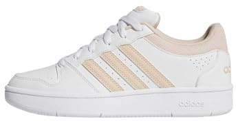 adidas Damen Hoops Classic Shoes, FTWR White/Halo Blush/Halo Blush, 41 1/3 EU