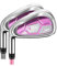 Golf Iron #7 Carbon Shaft Golf Club Left Handed Golf Club Sports for Women (with Steel Shaft, Left)