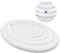 63 Pouces, Couverture de Spa Ronde, Enceinte de Spa avec vanne de gonflage/dégonflage Facile, étanche aux Vents, pluies, neiges, Couvercle isolé de Spa (160CM)