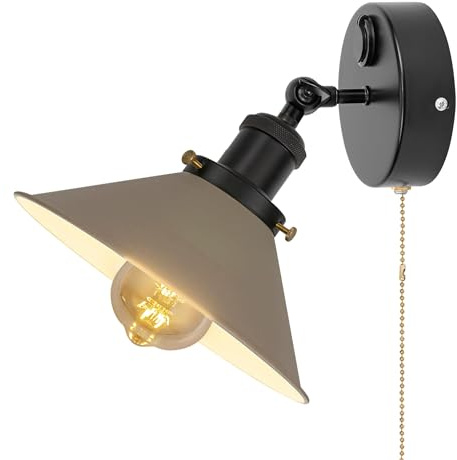 FSLiving 12V LED Leselampe Wohnmobil, 12V Dimmbar Wohnmobil Flexible Schwanenhals USB-Anschluss, Warmweiß Wandlampe Bettseite Fest verdrahtet Wandmontage für Boot Wohnwagen BD0173-KH