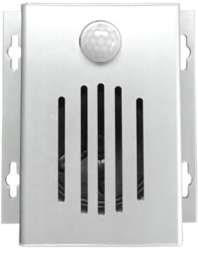 Masslla Bewegungssensor Ausgelöster Soundplayer mit PIR -Bewegungserkennung EU -Plug -Audio -Player mit Metal Case Voice Erinnerung