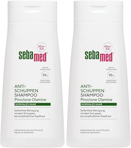 Sebamed Anti-Schuppen Shampoo 400 ml, bis zu 95% weniger Schuppen nach nur 4 Wochen, für normales Haar, zur täglichen Haarwäsche geeignet, Schuppen Shampoo für Männer und Frauen
