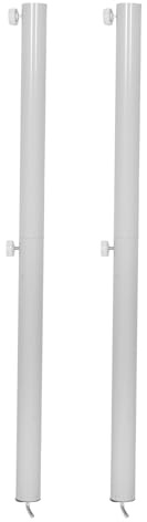 FESTFENDS 2pcs Pedestal Fan Support Rod - 28.35x2.56x1.57in Standing Fan Replacement - Iron Pole Support Rod Leg for Home Cooling Parts Repair
