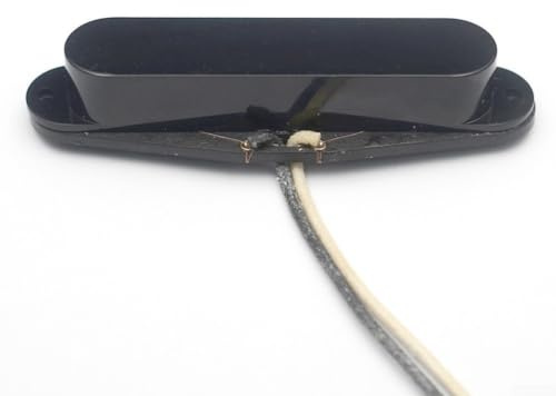 Micro de guitare à 7 cordes Alnico 5 à bobine unique, scellé, pour manche de guitare électrique (milieu)
