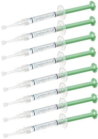 Opalescence 35% CP Mint - Gel Syringes Teeth Whitening - Refill Kit - Carbamide Peroxide Gel. Made by Ultradent. Tooth Whitening Refill Syringes 5197 (0.04 Fl Oz (Pack of 8))
