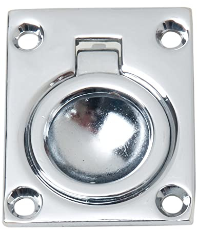 Perko 0841DP0CHR Flush Ring Pull Handle