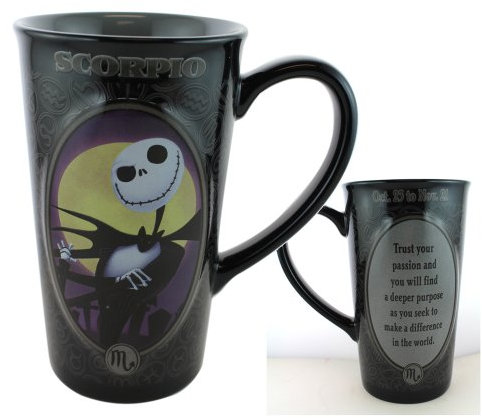 Disney Mug Zodiaque (Scorpio) – Tasse à café L'Étrange Noël de Monsieur Jack