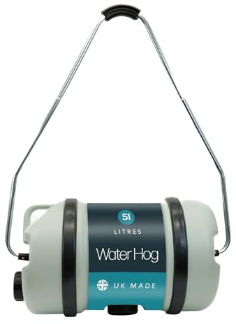 Motorhome Camper Van, Travelling & Caravan EXTRA Large 51 Litre Water Container Walker Storage Carrier Waterhog with Push Handle