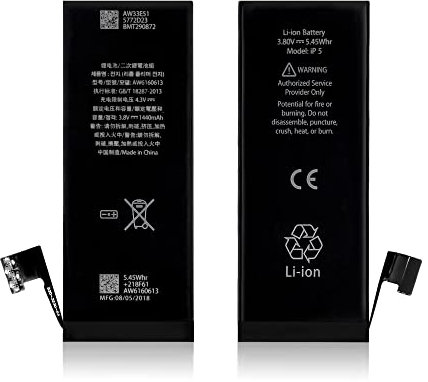 HOUSEPC Batteria di Ricambio per Apple Iphone 5 / 5G 1440Mah