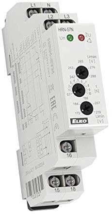 ELKO EP Relais für Über-/Unterspannungsüberwachung in 3-Phasen-Netzen HRN-57N