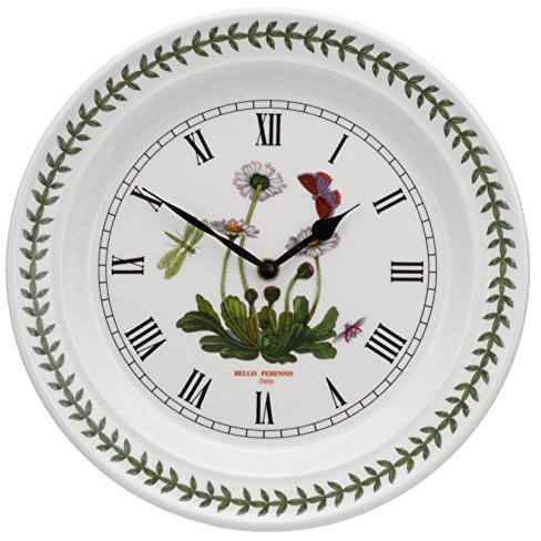 Botanic Garden BGHG61000 10-Inch Daisy Wall Clock, Multi-Colour