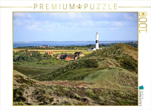 CALVENDO Puzzle Blick von der Uwe Düne nach Kampen | 1000 Teile Lege-Größe 64 x 48 cm Foto-Puzzle für glückliche Stunden