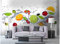 Vlies Fototapete OBST IN WASSER 375 x 250 cm | Vliestapete - Wandtapete inklusive Kleister | PREMIUM VLIES QUALITÄT