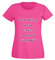 Altra Marca Camiseta de mujer fucsia personalizada con texto, fotos e imágenes, S, fucsia