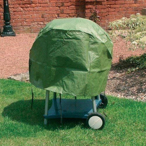 Garden Mile schwer Arbeiten grün wetterfest Gartenmöbel Abdeckung UV geschützt für Garten Terrasse Sets, hölzernes Bänke, Grillen, Kamin und firepits. Sicherheit Kordelzug Verschluss