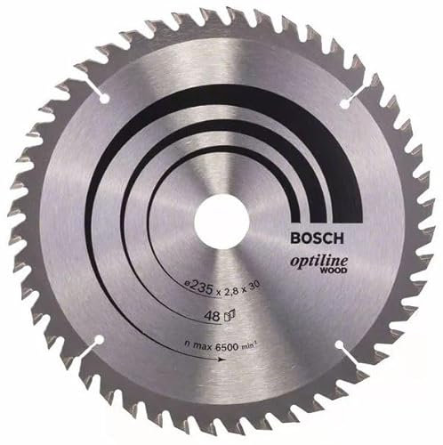 Bosch 2608640732 Optiline Wood Circular Saw Blade Diameter 160 mm 48 Teeth Carbide