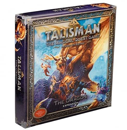 Pegasus Spiele , Talisman: The Dragon Expansion , Board Game , Ages 13+ , 2-6 Players , 90 Minutes Playing Time