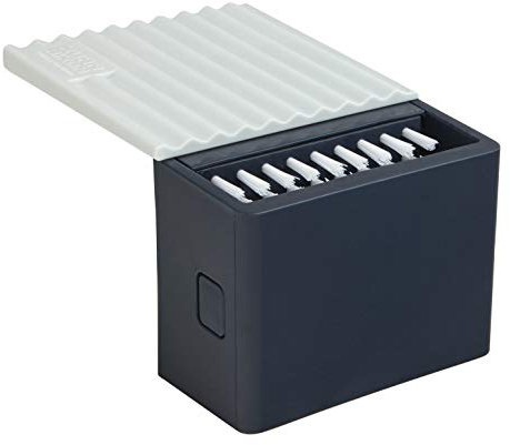 Kuhn Rikon Knife Cleaner, Black and White, 25 cm