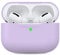 AHASTYLE Schutzhülle aus Silikon für Airpods Pro, Kratzfest, kompatibel mit Airpods Pro 2019 [LED Frontale sichtbar], stoßfest, für Apple AirPods Pro (ohne Karabiner, Lavendel)