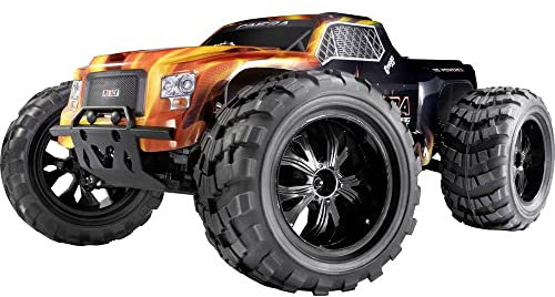 Reely Cimera Schwarz Brushless 1:10 RC Modellauto Elektro Monstertruck Allradantrieb (4WD) 100% RTR 2,4 GHz Inkl. Akku