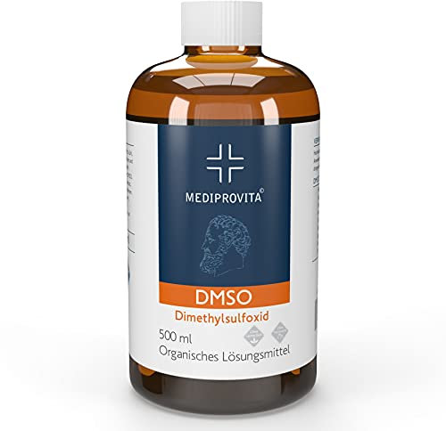 DMSO 500ml 99,9% Reinheit Dimethylsulfoxid Pharma Qualität in Braunglas medizinische Flasche