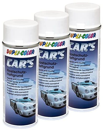 Haftgrund Grundierung Rostschutz Cars Dupli Color 218194 Weiss 3 X 400 ml