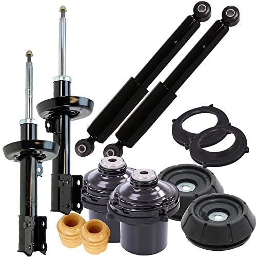 ATEC Germany 4x ammortizzatori a gas a pressione anteriori e posteriori con | Compatibile con: OPEL ASTRA G Caravan, ASTRA G CLASSIC Caravan, ASTRA G Kasten/Kombi
