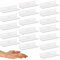 WANLIAN Acrylic Vinyl Record Wall Mounts (18, Transparent)